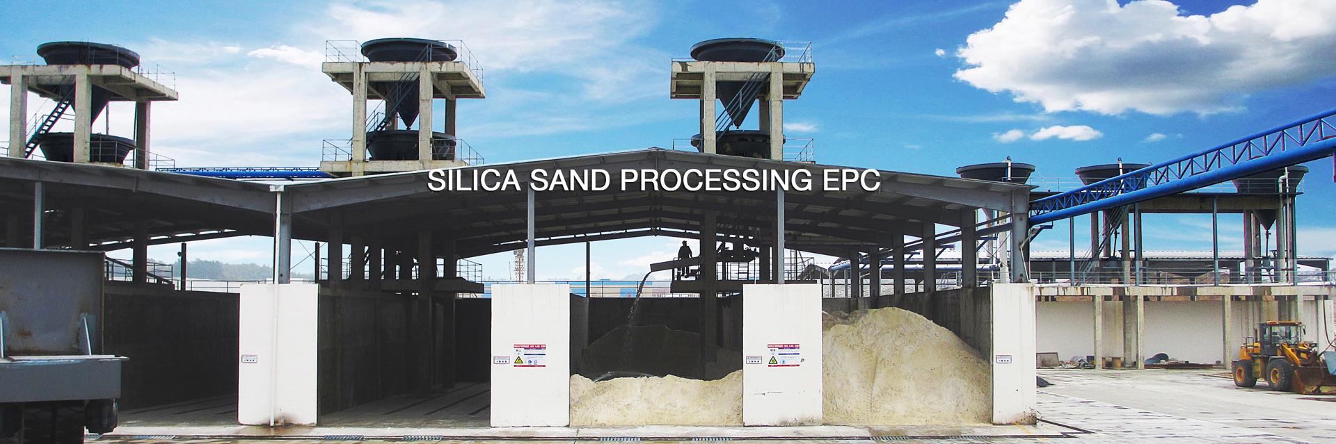 Silica sand washing plant equipment manufacturer-Sinonine