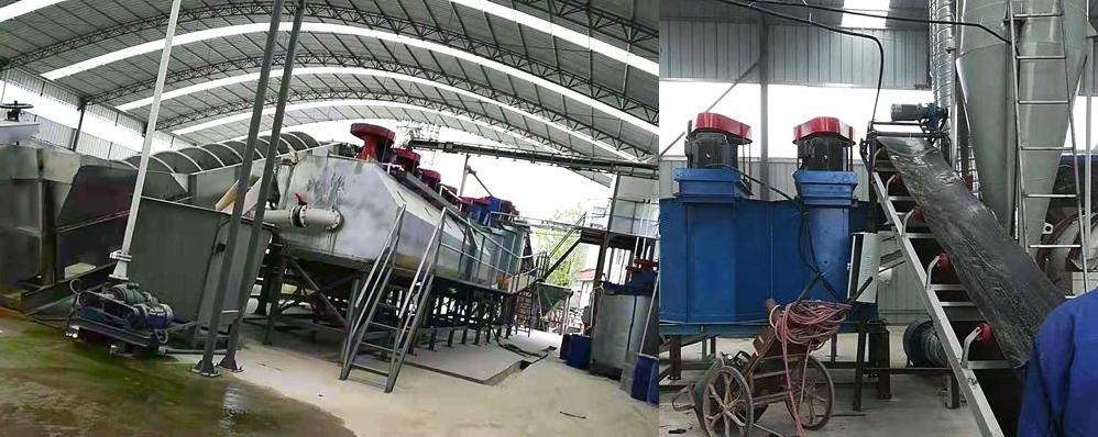 silica sand processing plant