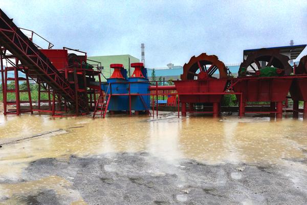 silica sand washing plant