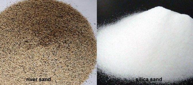 quartz sand