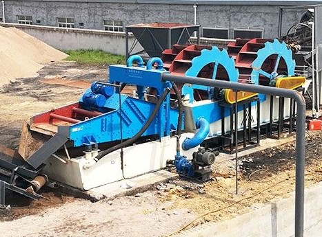 sand washing and recycle machine