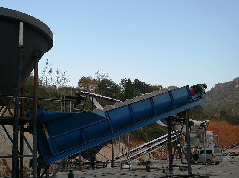 spiral sand washing machine