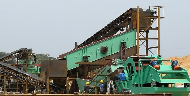 sand washing plant