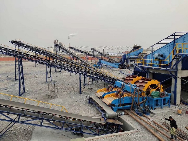 sand washing plant