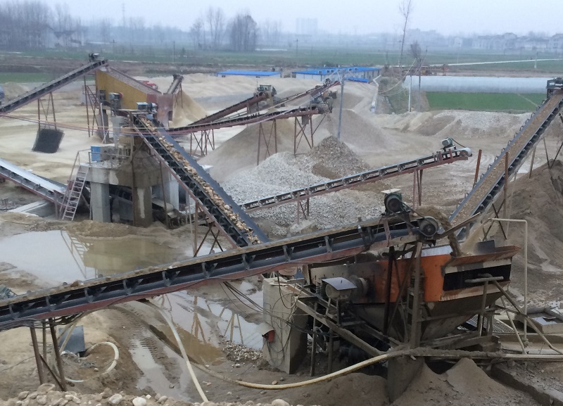 sand washing plant