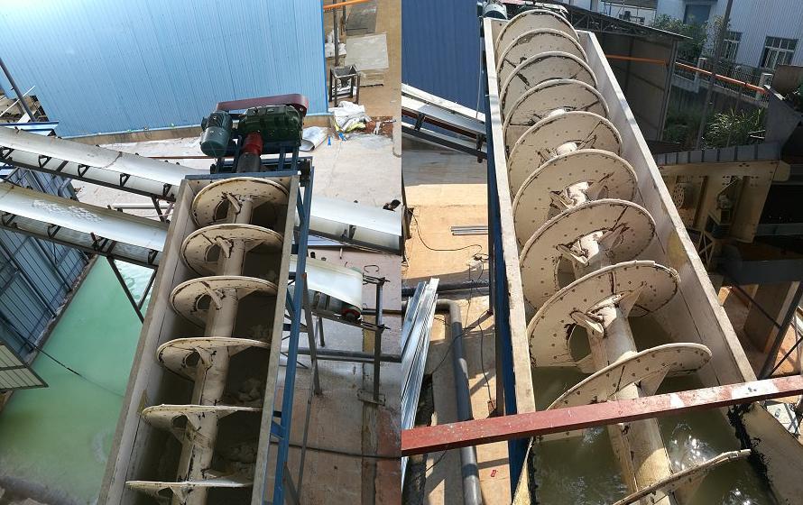 spiral sand washing machine